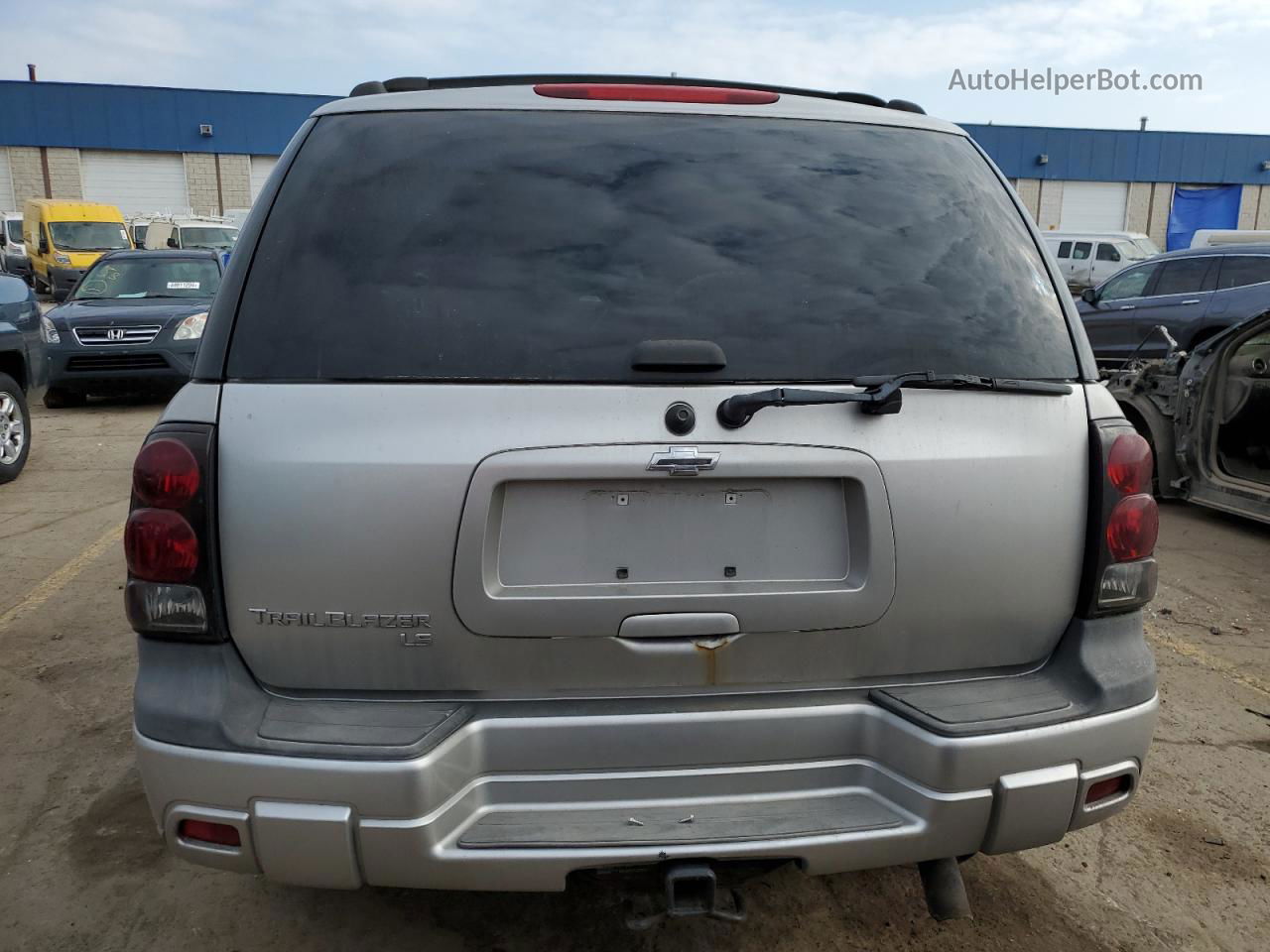 2006 Chevrolet Trailblazer Ls Silver vin: 1GNDT13S262237590