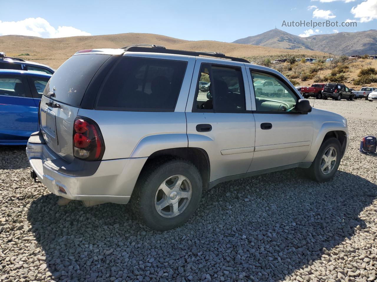 2006 Chevrolet Trailblazer Ls Silver vin: 1GNDT13S262255426