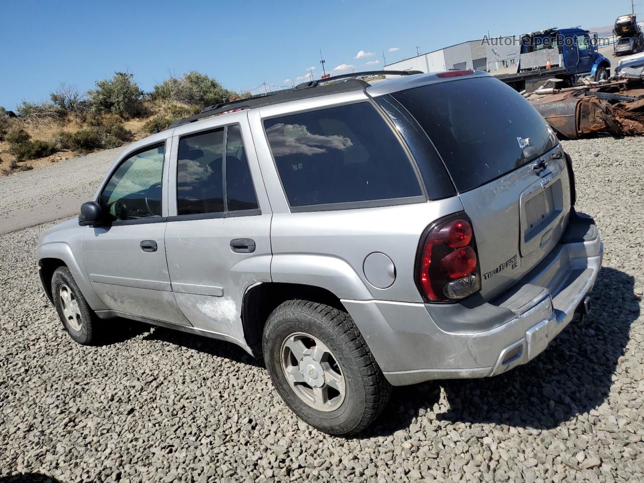 2006 Chevrolet Trailblazer Ls Silver vin: 1GNDT13S262255426