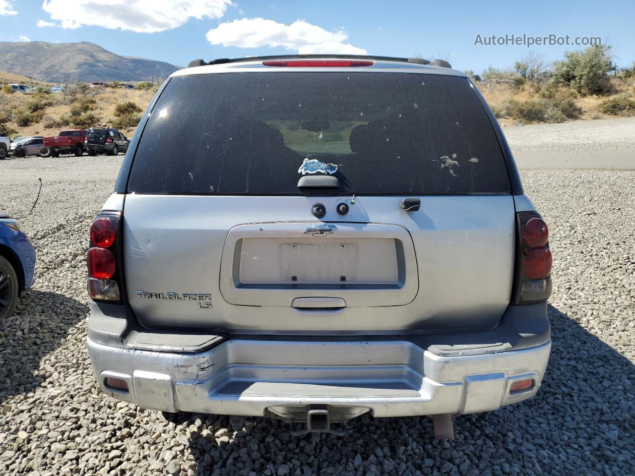 2006 Chevrolet Trailblazer Ls Silver vin: 1GNDT13S262255426