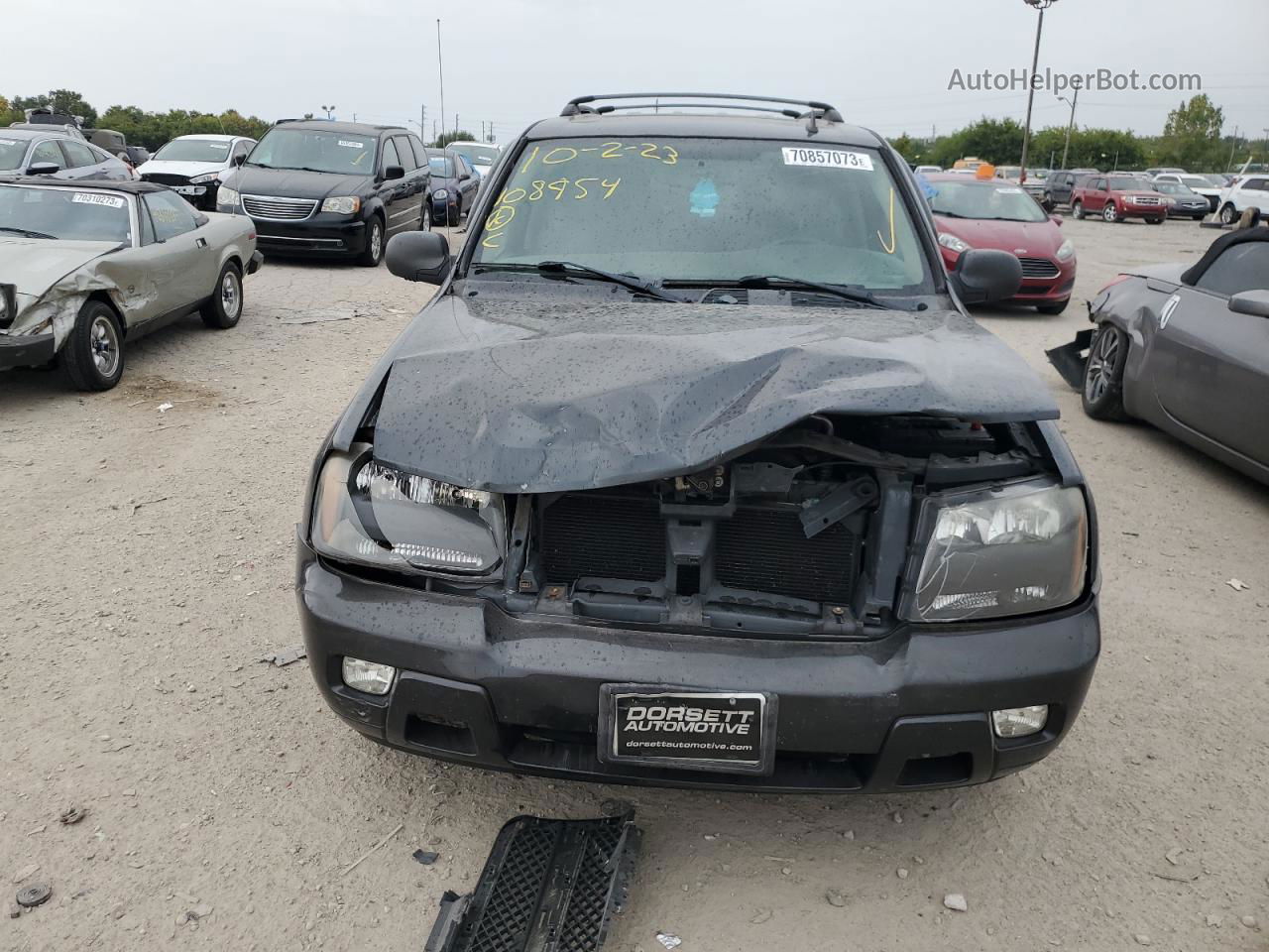 2006 Chevrolet Trailblazer Ls Charcoal vin: 1GNDT13S262265857