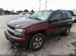 2006 Chevrolet Trailblazer Ls Maroon vin: 1GNDT13S262293996