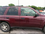 2006 Chevrolet Trailblazer Ls Maroon vin: 1GNDT13S262293996