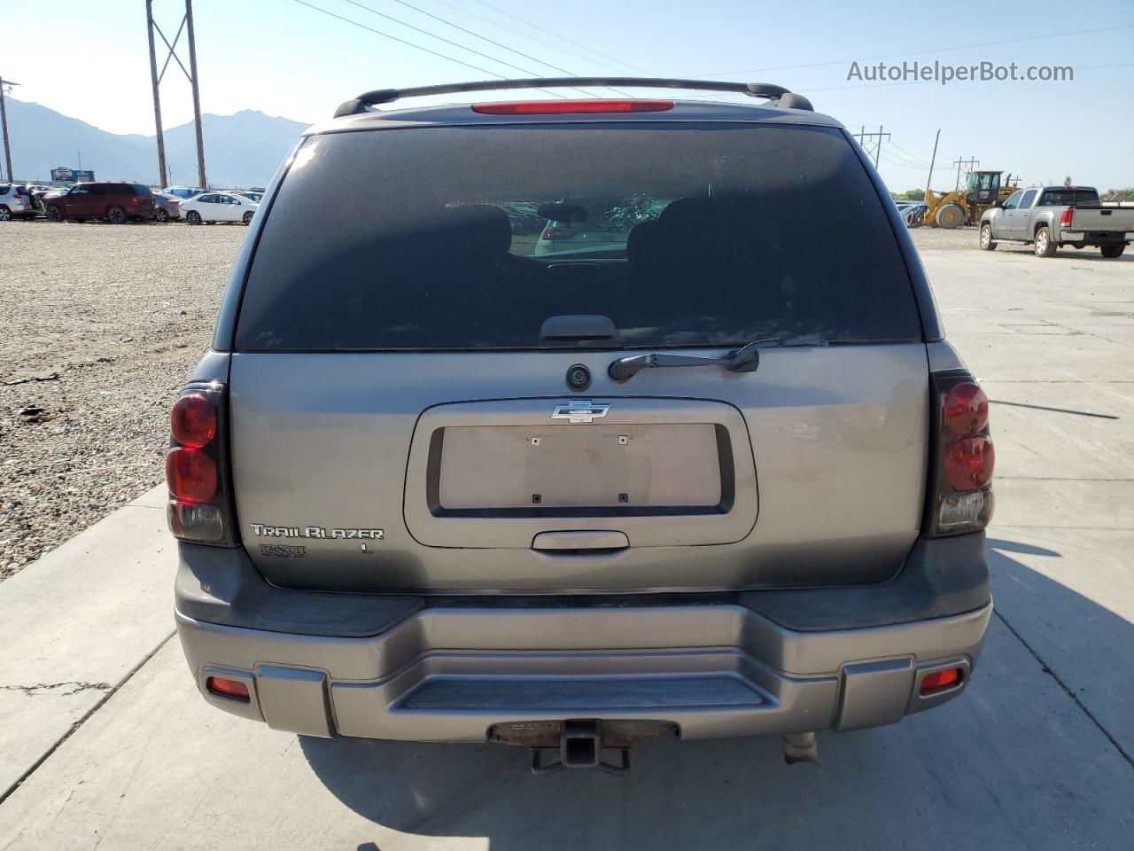 2006 Chevrolet Trailblazer Ls Gray vin: 1GNDT13S262335938