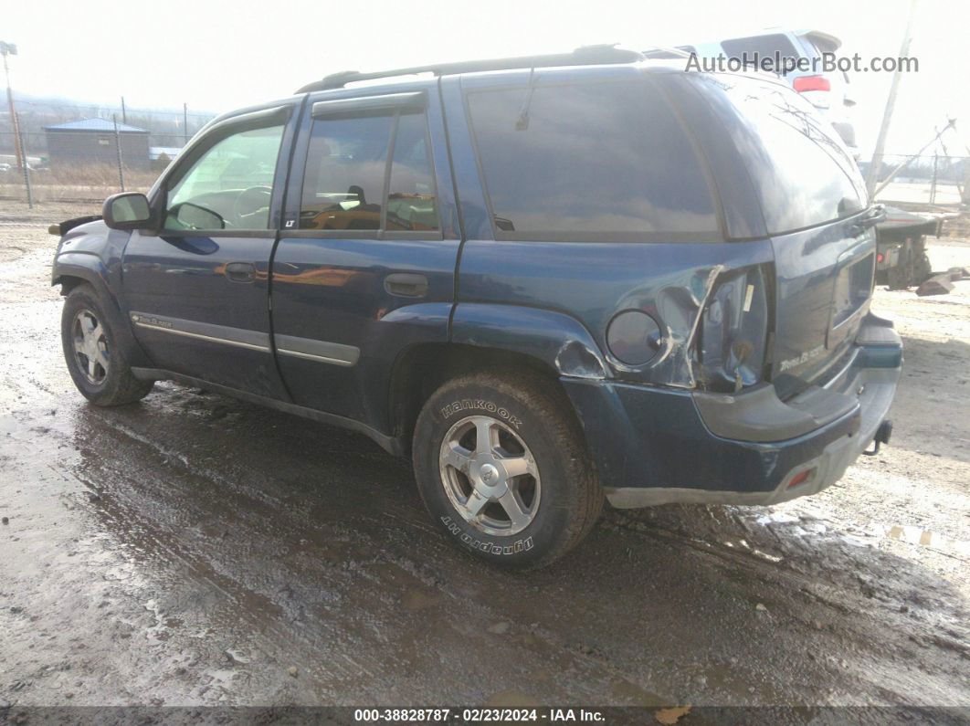 2002 Chevrolet Trailblazer Lt Blue vin: 1GNDT13S322135497