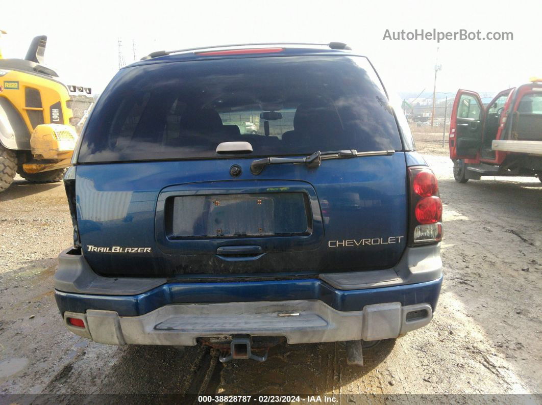 2002 Chevrolet Trailblazer Lt Blue vin: 1GNDT13S322135497