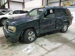 2002 Chevrolet Trailblazer  Green vin: 1GNDT13S322272732