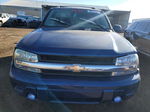 2006 Chevrolet Trailblazer Ls Blue vin: 1GNDT13S362110895