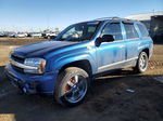 2006 Chevrolet Trailblazer Ls Blue vin: 1GNDT13S362110895