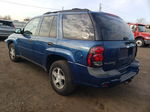 2006 Chevrolet Trailblazer Ls Blue vin: 1GNDT13S362136638