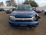 2006 Chevrolet Trailblazer Ls Blue vin: 1GNDT13S362136638