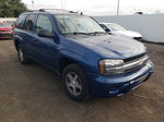 2006 Chevrolet Trailblazer Ls Blue vin: 1GNDT13S362136638