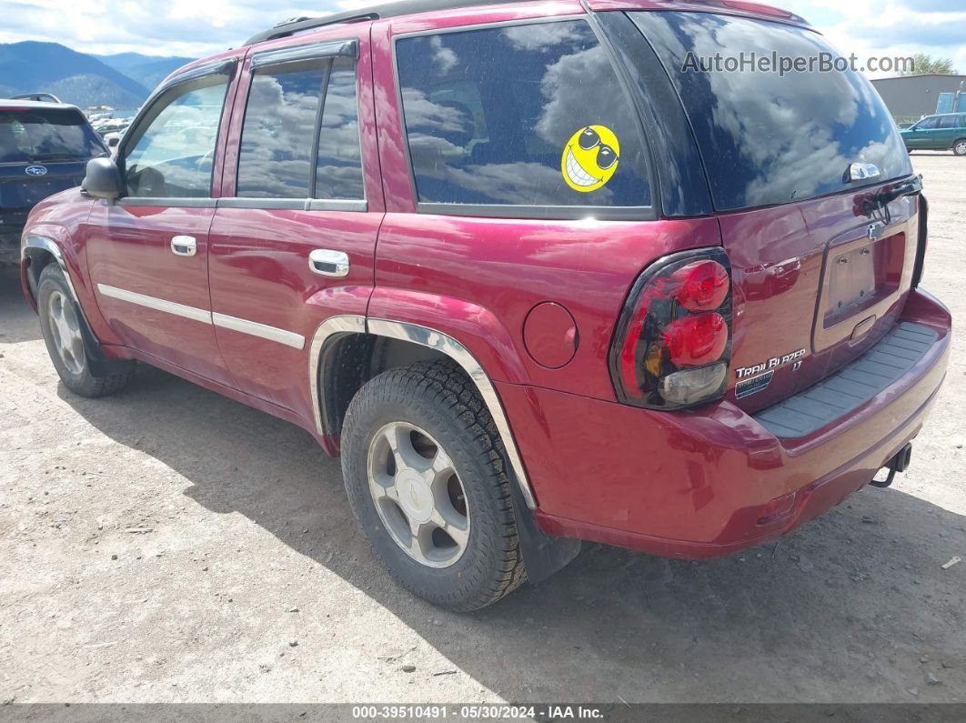 2006 Chevrolet Trailblazer Lt Red vin: 1GNDT13S362239302