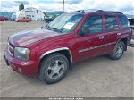 2006 Chevrolet Trailblazer Lt Red vin: 1GNDT13S362239302