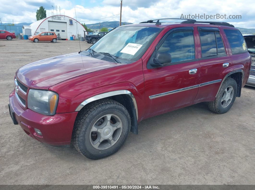 2006 Chevrolet Trailblazer Lt Red vin: 1GNDT13S362239302