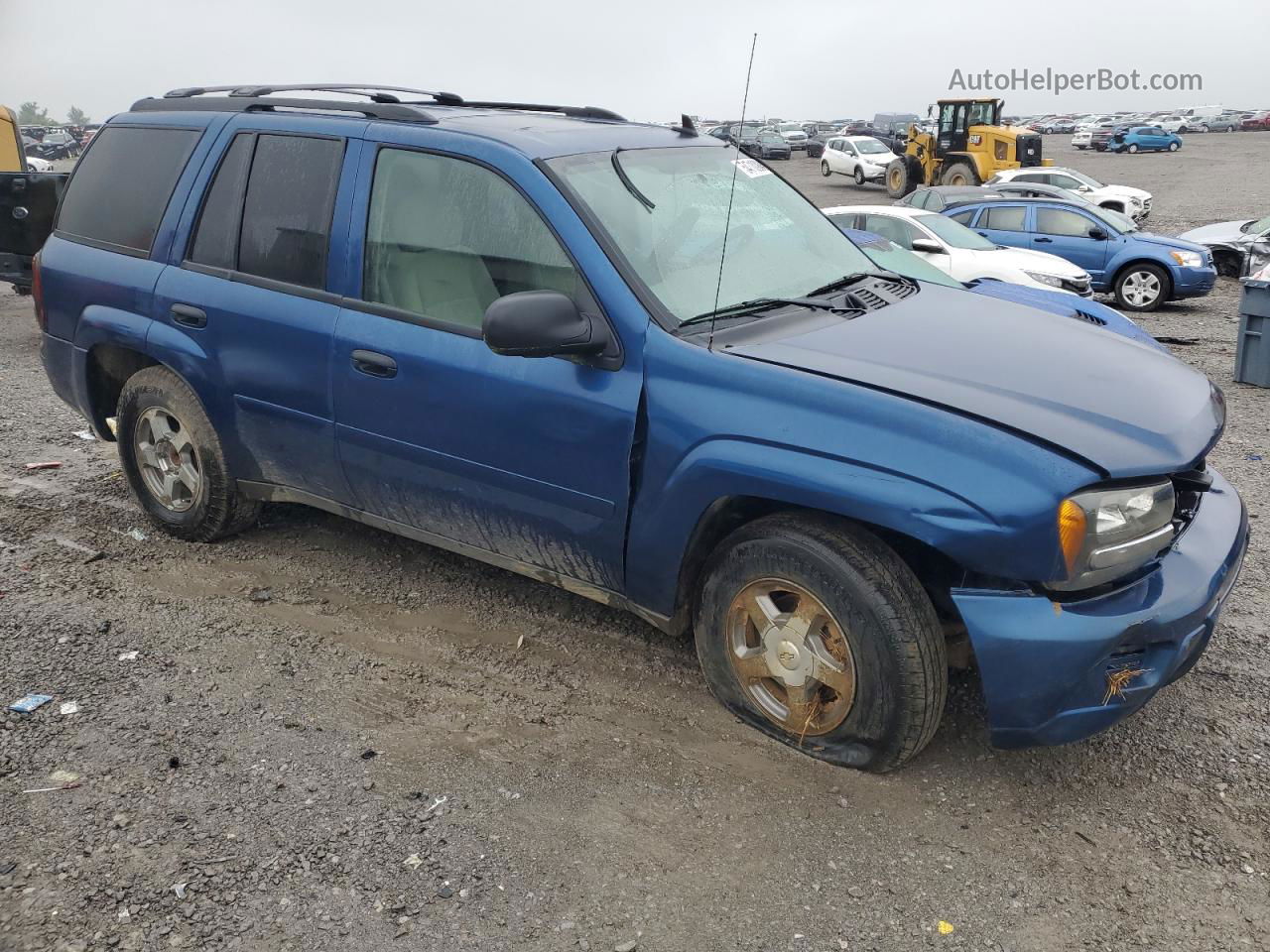 2006 Chevrolet Trailblazer Ls Синий vin: 1GNDT13S362276043