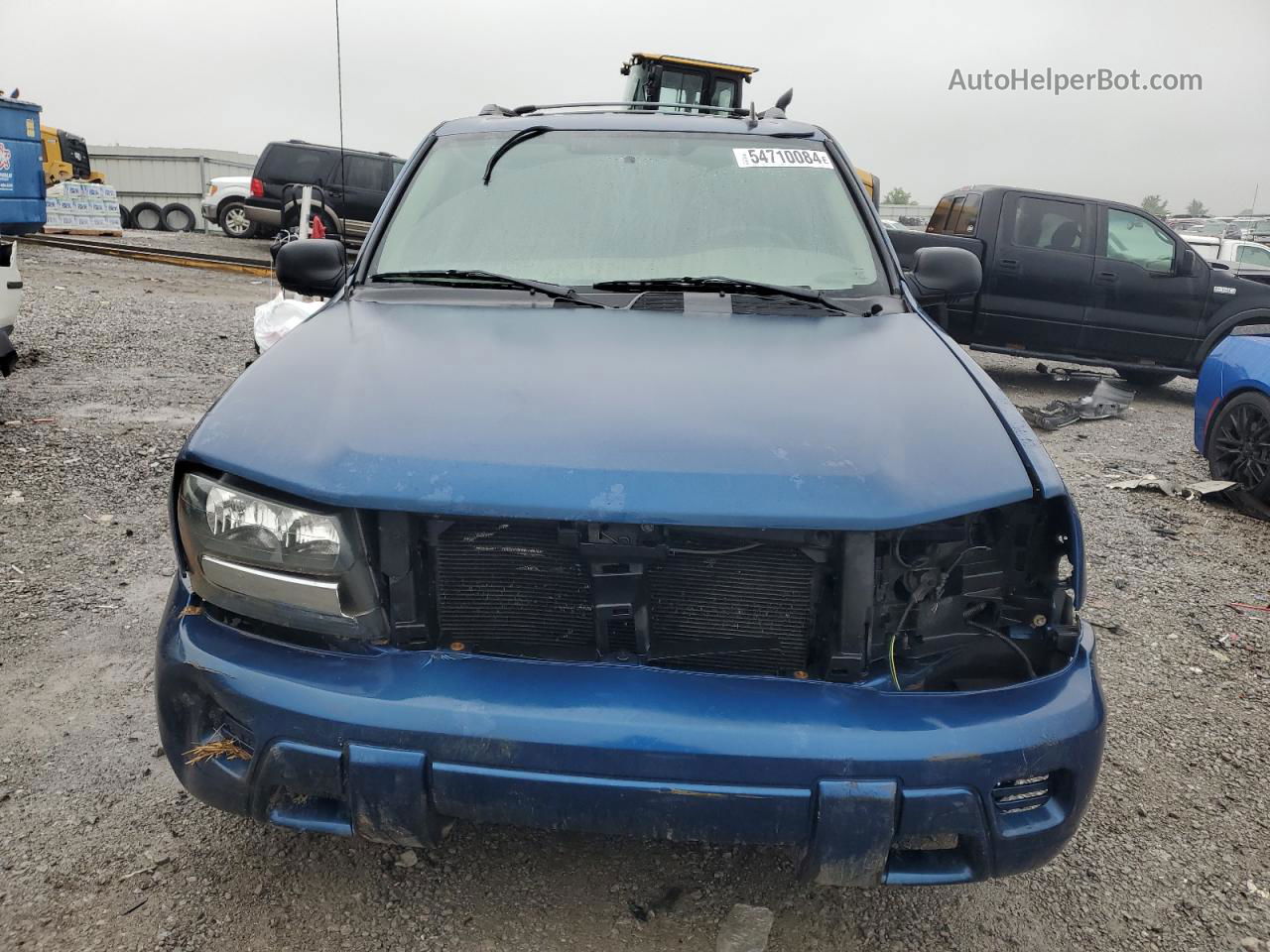 2006 Chevrolet Trailblazer Ls Blue vin: 1GNDT13S362276043