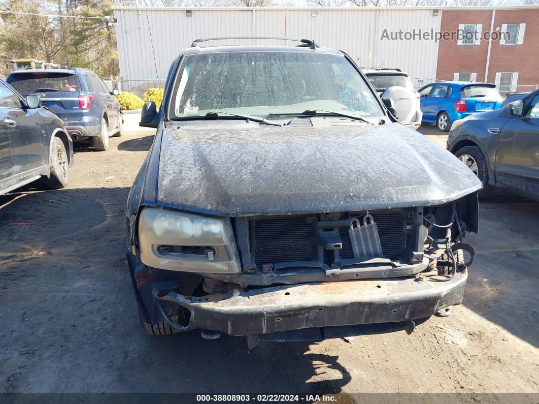 2006 Chevrolet Trailblazer Ls Black vin: 1GNDT13S362307016