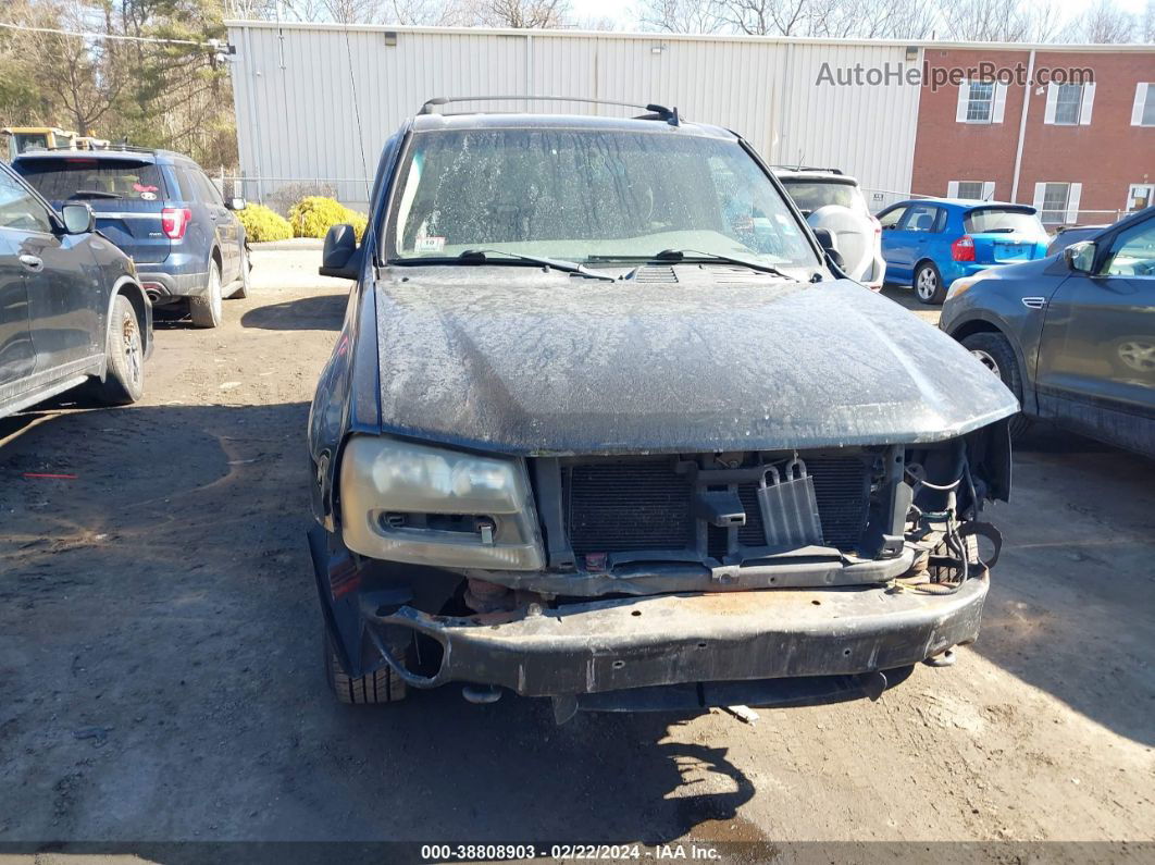 2006 Chevrolet Trailblazer Ls Black vin: 1GNDT13S362307016