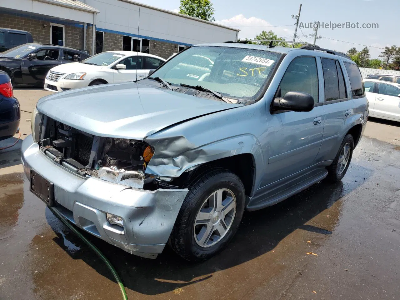 2006 Chevrolet Trailblazer Ls Синий vin: 1GNDT13S362320283