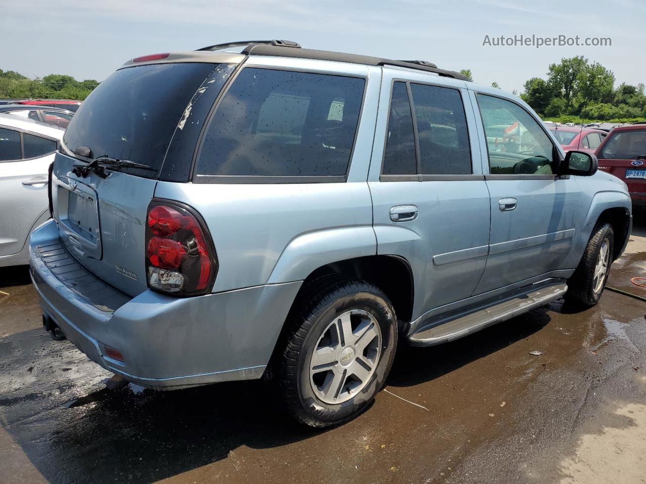 2006 Chevrolet Trailblazer Ls Синий vin: 1GNDT13S362320283