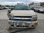 2006 Chevrolet Trailblazer Ls Бежевый vin: 1GNDT13S362351517