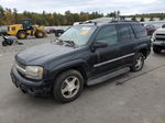 2006 Chevrolet Trailblazer Ls Black vin: 1GNDT13S362358385