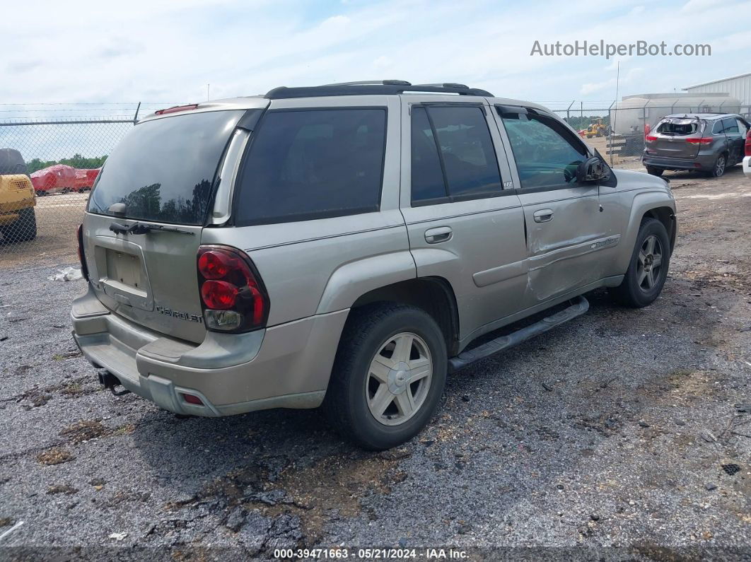 2002 Chevrolet Trailblazer Ltz Tan vin: 1GNDT13S422173448