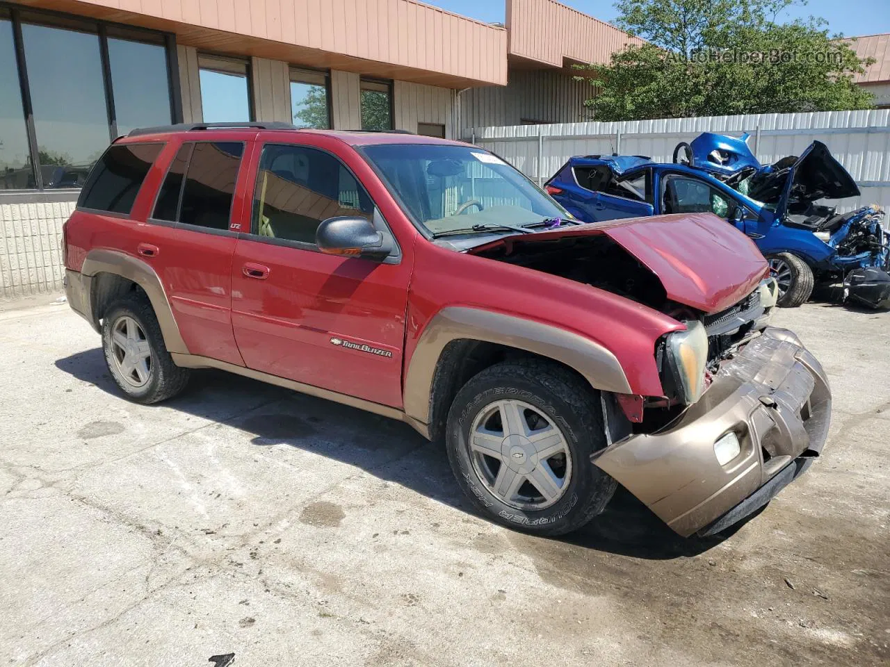 2002 Chevrolet Trailblazer  Two Tone vin: 1GNDT13S422224849