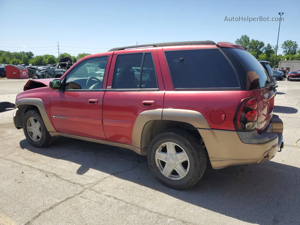 2002 Chevrolet Trailblazer  Two Tone vin: 1GNDT13S422224849