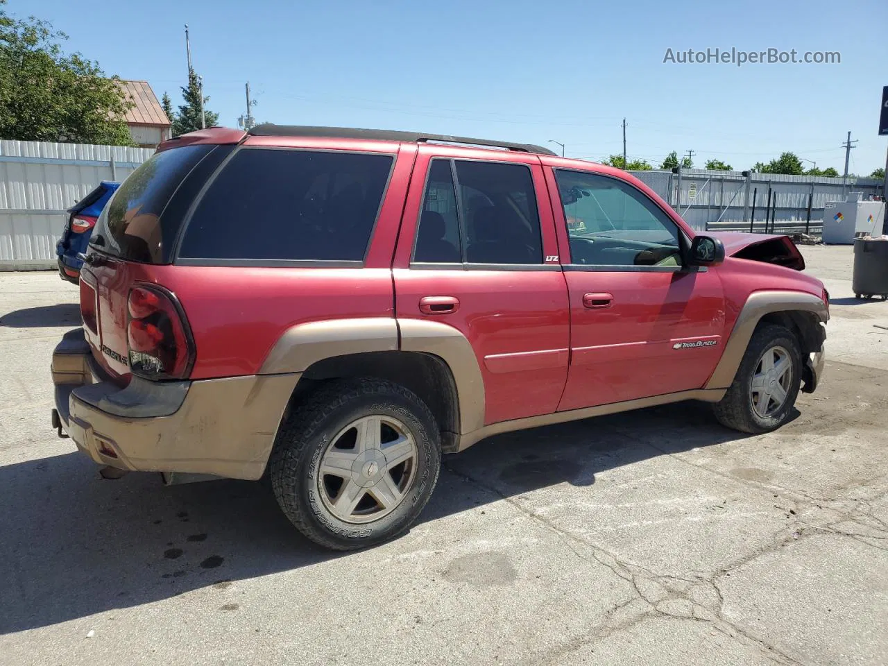 2002 Chevrolet Trailblazer  Two Tone vin: 1GNDT13S422224849