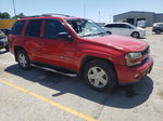 2002 Chevrolet Trailblazer  Red vin: 1GNDT13S422234359