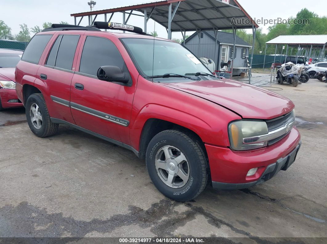 2002 Chevrolet Trailblazer Lt Red vin: 1GNDT13S422258774