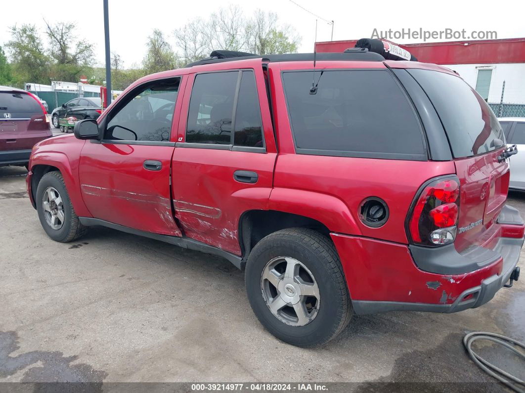 2002 Chevrolet Trailblazer Lt Red vin: 1GNDT13S422258774