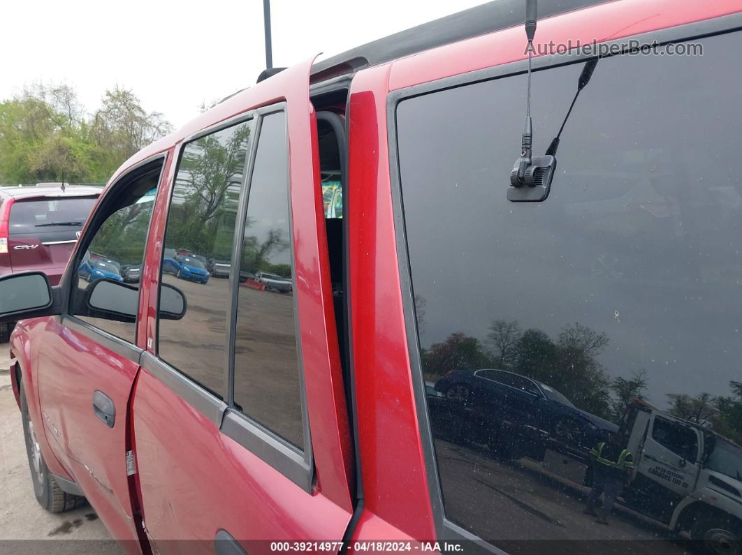 2002 Chevrolet Trailblazer Lt Red vin: 1GNDT13S422258774