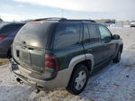 2002 Chevrolet Trailblazer  Green vin: 1GNDT13S422321355