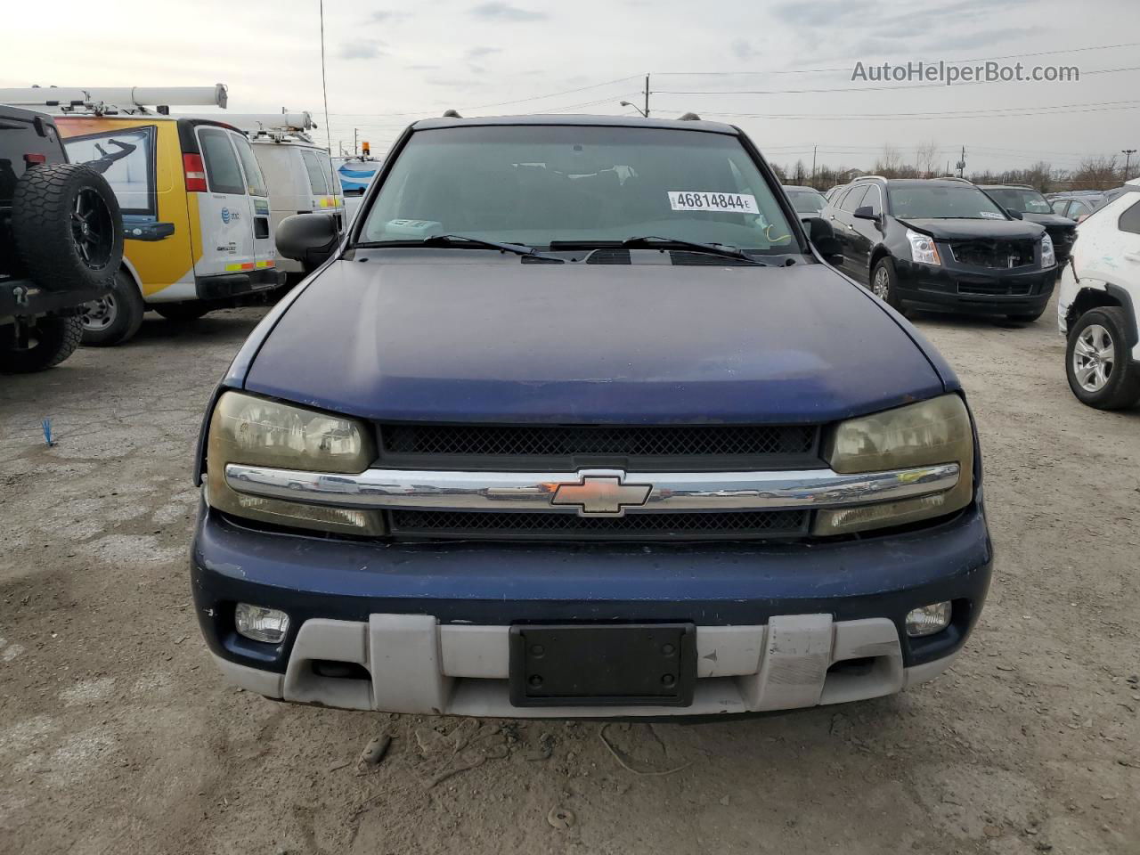 2002 Chevrolet Trailblazer  Blue vin: 1GNDT13S422505470