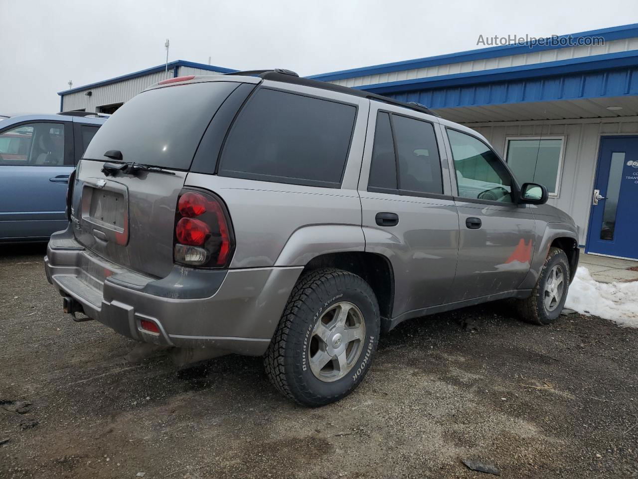 2006 Chevrolet Trailblazer Ls Silver vin: 1GNDT13S462129956