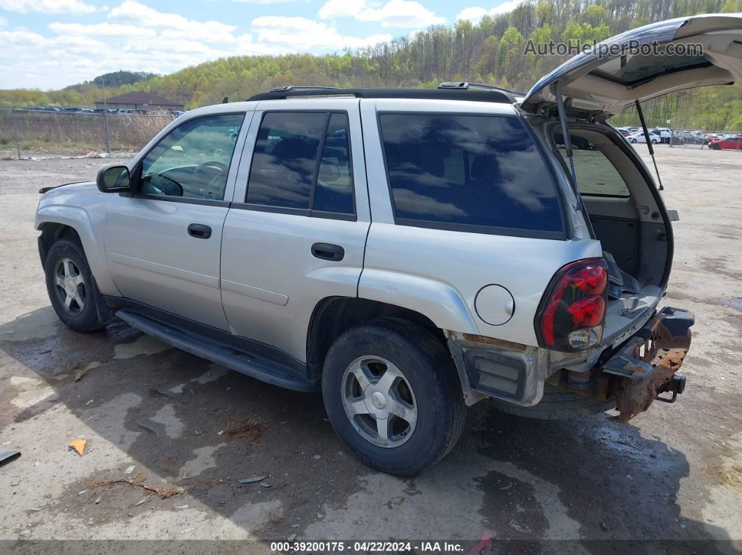 2006 Chevrolet Trailblazer Ls Серебряный vin: 1GNDT13S462229832