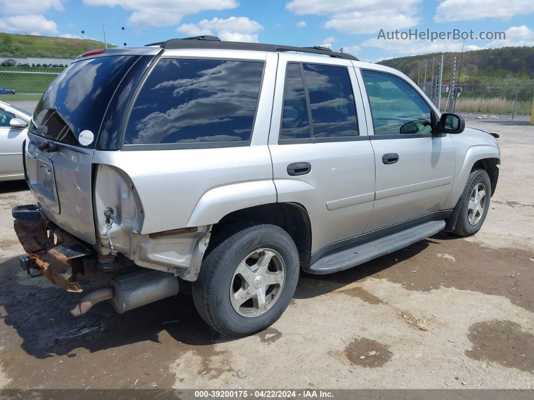 2006 Chevrolet Trailblazer Ls Silver vin: 1GNDT13S462229832