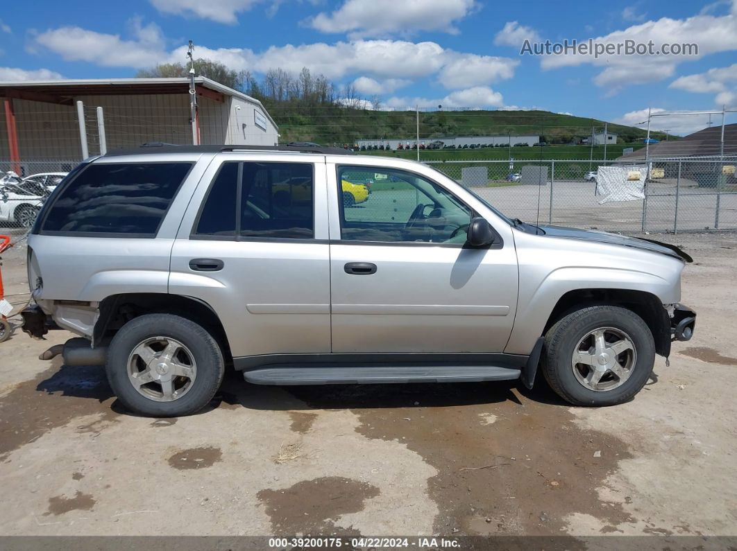 2006 Chevrolet Trailblazer Ls Silver vin: 1GNDT13S462229832