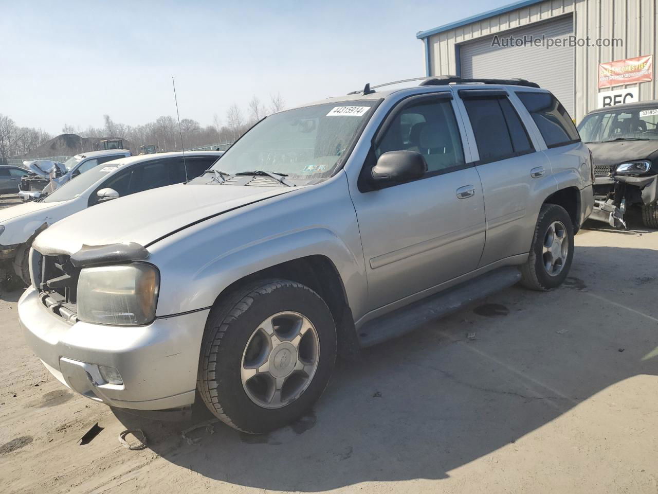 2006 Chevrolet Trailblazer Ls Silver vin: 1GNDT13S462247926