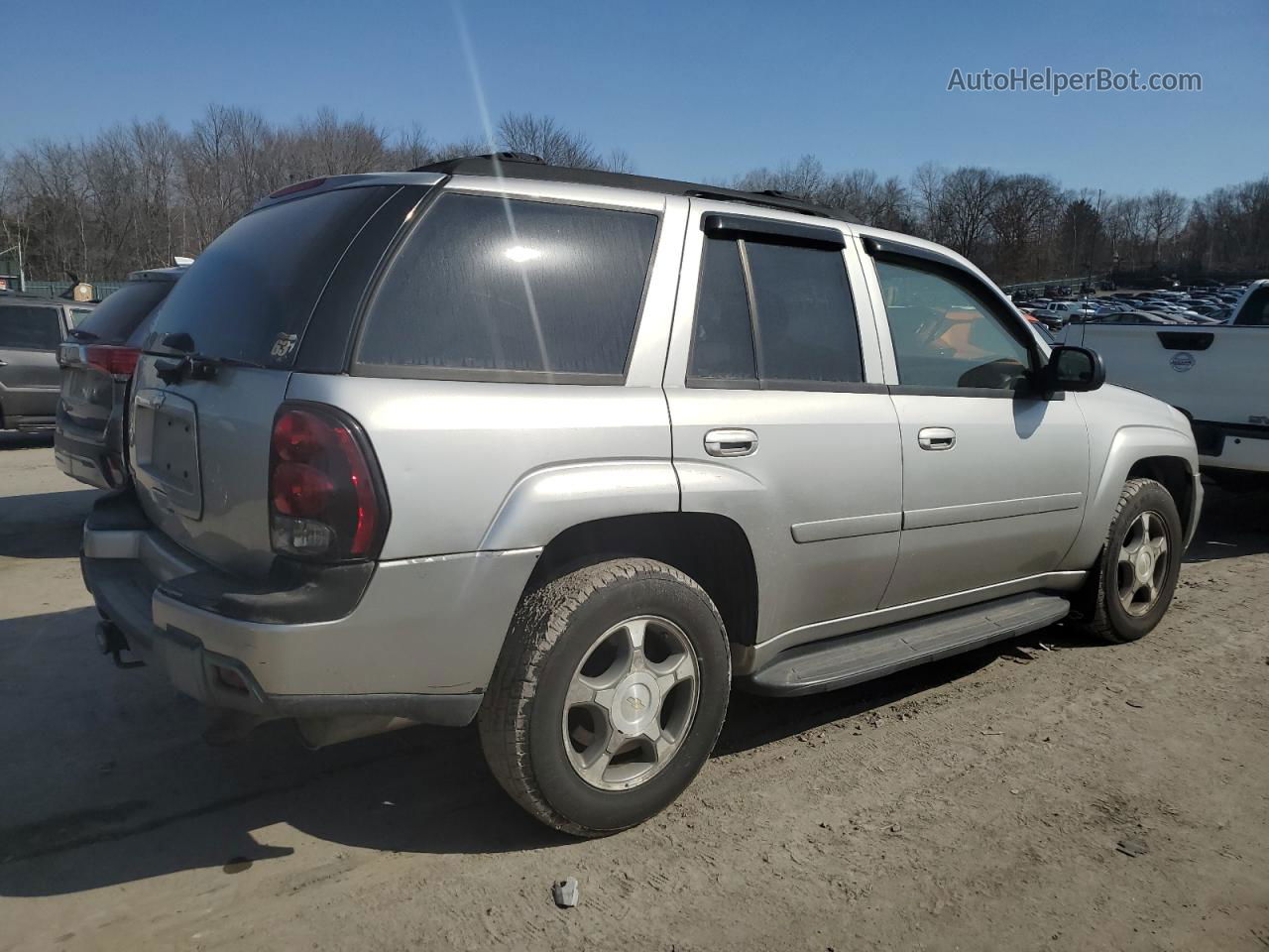 2006 Chevrolet Trailblazer Ls Silver vin: 1GNDT13S462247926