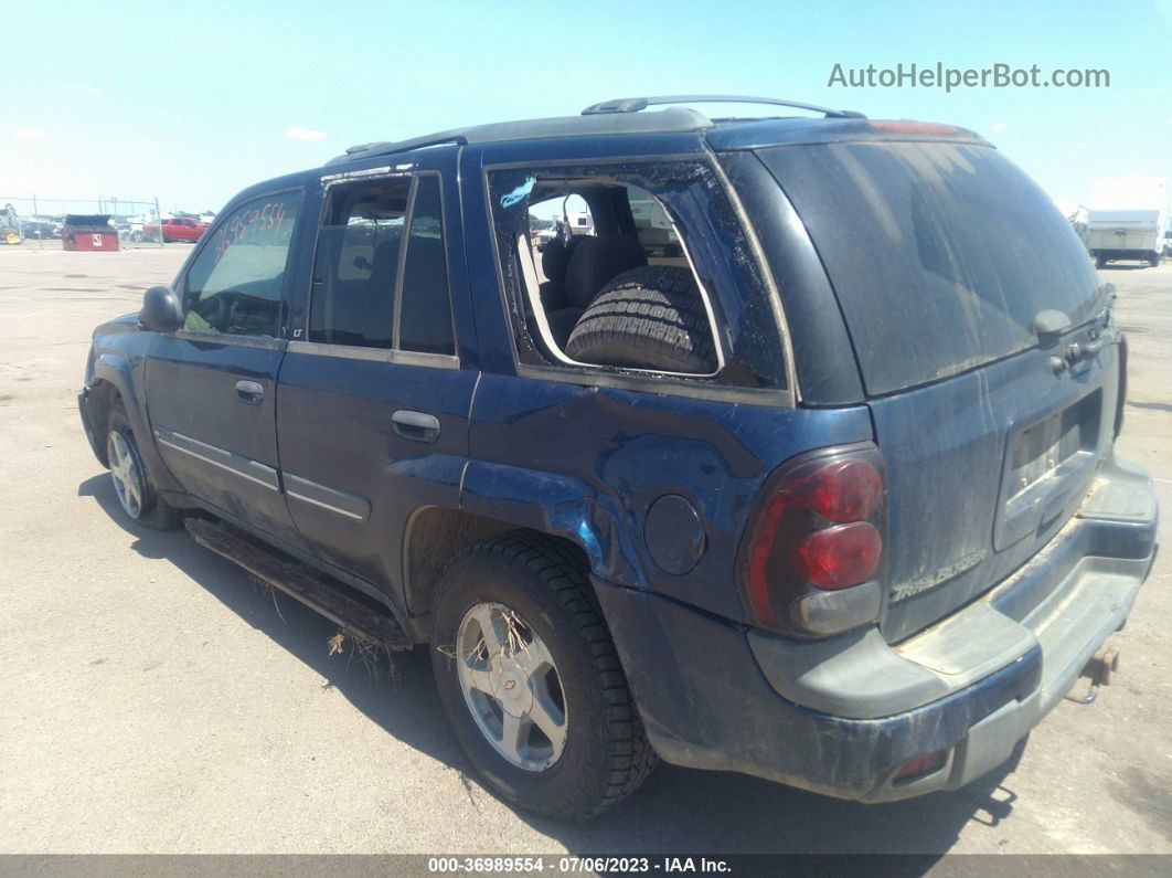 2002 Chevrolet Trailblazer Lt Blue vin: 1GNDT13S522216176