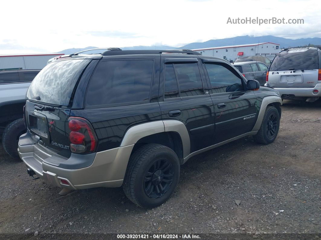 2002 Chevrolet Trailblazer Ltz Black vin: 1GNDT13S522251638