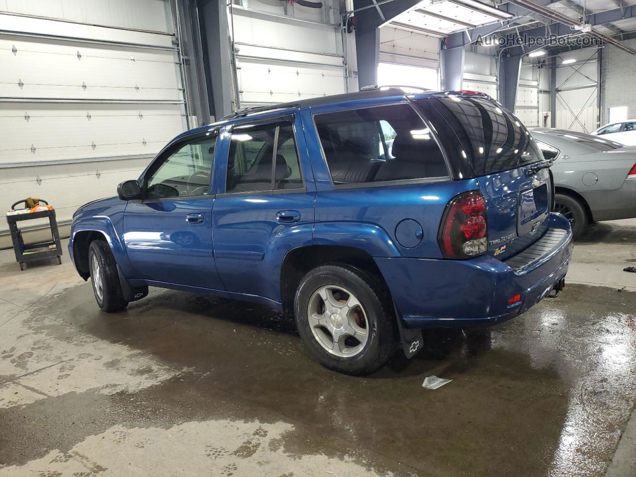 2006 Chevrolet Trailblazer Ls Blue vin: 1GNDT13S562135460