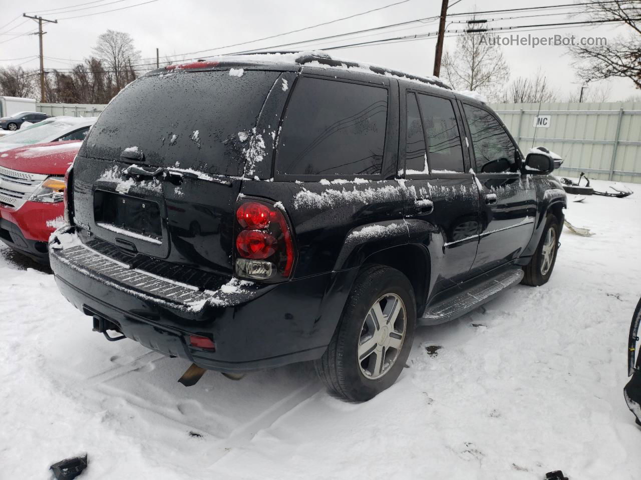 2006 Chevrolet Trailblazer Ls Black vin: 1GNDT13S562159600