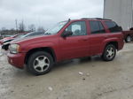 2006 Chevrolet Trailblazer Ls Burgundy vin: 1GNDT13S562202879