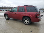 2006 Chevrolet Trailblazer Ls Burgundy vin: 1GNDT13S562202879