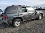 2006 Chevrolet Trailblazer Ls Black vin: 1GNDT13S562213669